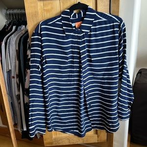 Equipment striped blouse